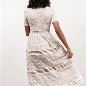Baltic Born Windsor Lace Midi Dress
